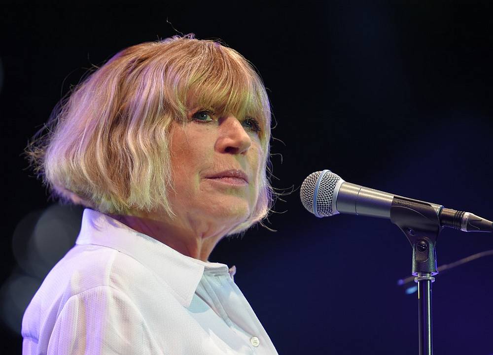 English singer Marianne Faithfull performs on stage during the 23rd edition of the Cognac Blues Passion festival in Cognac, France July 8, 2016. u00e2u20acu201d AFP pic