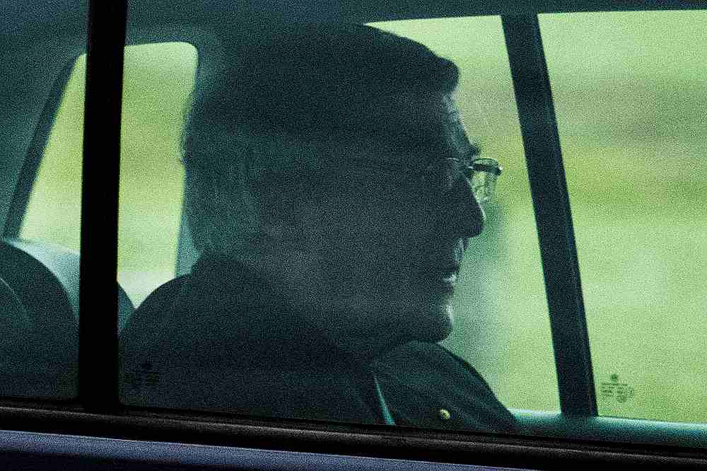 Cardinal George Pell leaves HM Prison Barwon in Geelong, Australia April 7, 2020. u00e2u20acu201d AAP Image via Reuters 