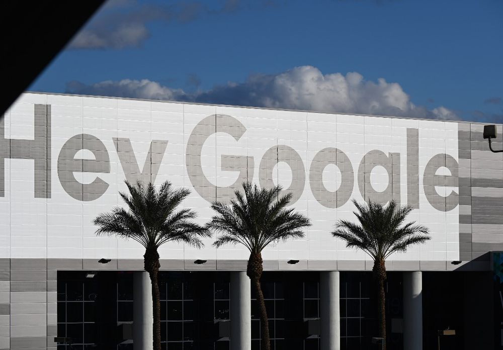 In this file photo a Google sign is seen January 6, 2019 on the Las Vegas Convention Center as preparations are made for CES 2019 technology show in Las Vegas, Nevada. u00e2u20acu201d AFP pic