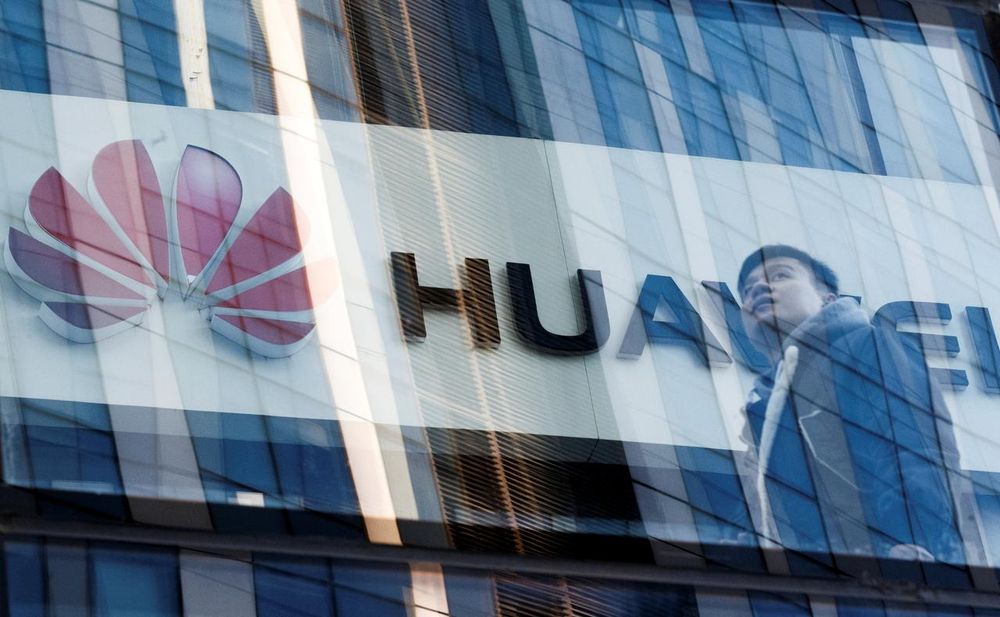A man walks past a Huawei shop in Beijing, China, March 7, 2019. u00e2u20acu201d Reuters pic