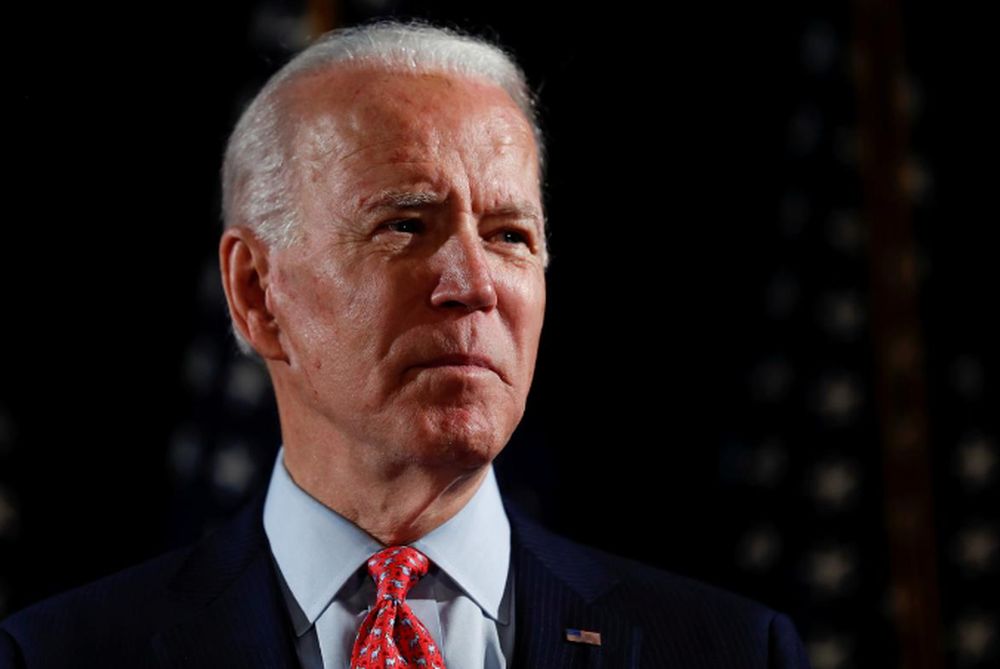 Democratic US presidential candidate and former Vice President Joe Biden speaks about responses to the Covid-19 coronavirus pandemic at an event in Wilmington, Delaware, US, March 12, 2020. u00e2u20acu201d Reuters pic
