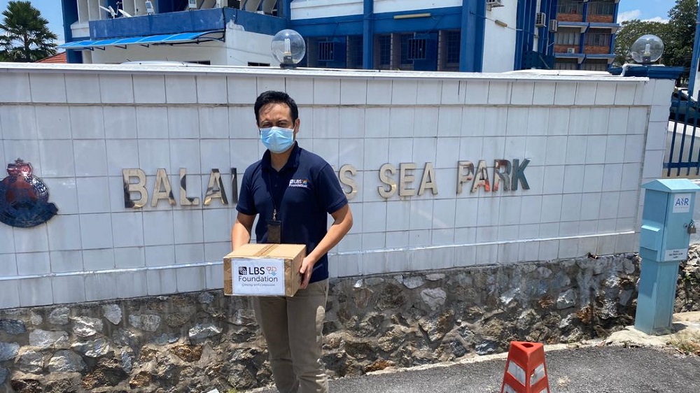 Inspector-General of Police Tan Sri Abdul Hamid Bador recently revealed that 44 officers have tested positive for the virus as of April 6. — Picture courtesy of LBS Foundation 