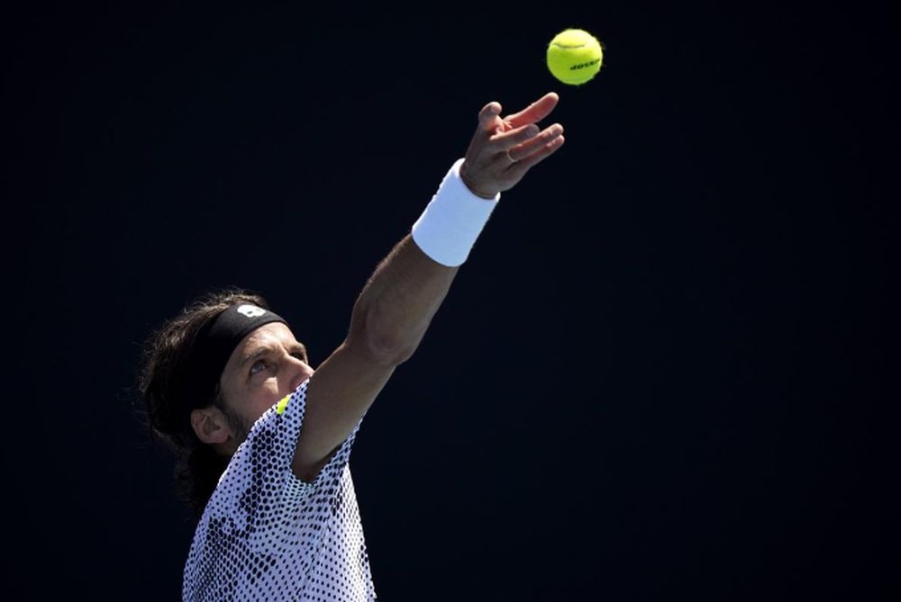 Spainu00e2u20acu2122s Feliciano Lopez in action against Spainu00e2u20acu2122s Roberto Bautista Agut during the Australian Open First Round match at Melbourne Park, Melbourne, January 21, 2020. u00e2u20acu201d Reuters pic