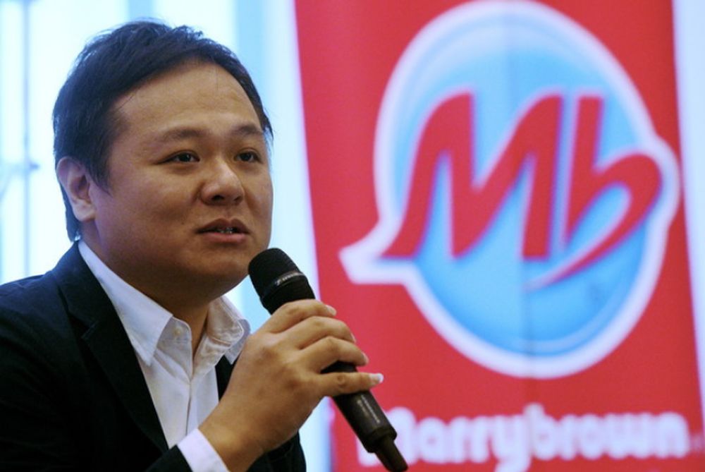 File picture shows Marrybrown Group Chief Executive Officer Datuk Joshua Liew at a press conference at the PNS Tower, Bangsar South City, January 26, 2018. u00e2u20acu201d Bernama pic