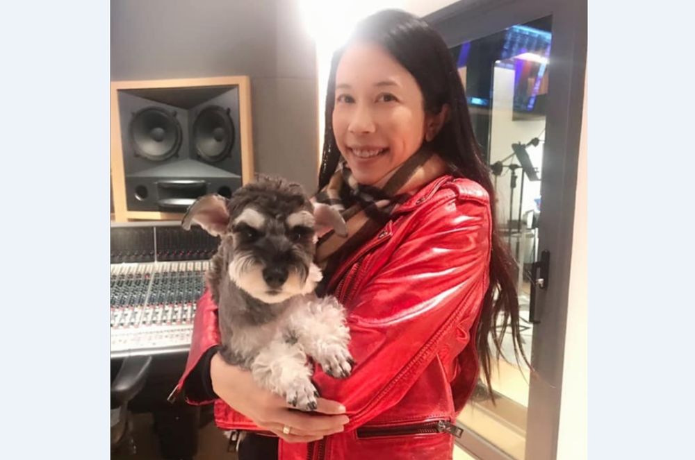 Mok has come under fire for supporting the ban on consumption of dog and cat meat in Shenzhen. u00e2u20acu201d Photo via Facebook/ KarenMokOffiical