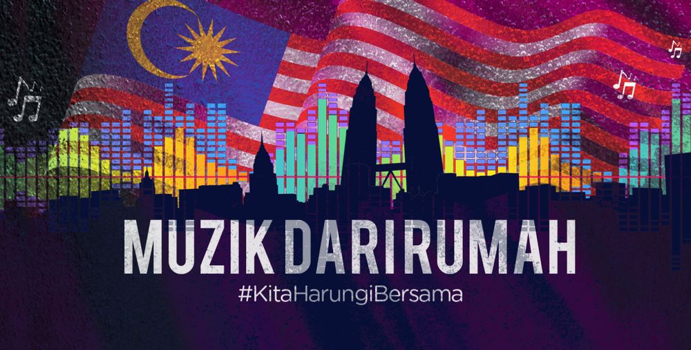 MCMC has started the initiative to keep Malaysians entertained while theyu00e2u20acu2122re at home while allowing performers to continue showcasing their talent . u00e2u20acu201d Screengrab via Muzik.my