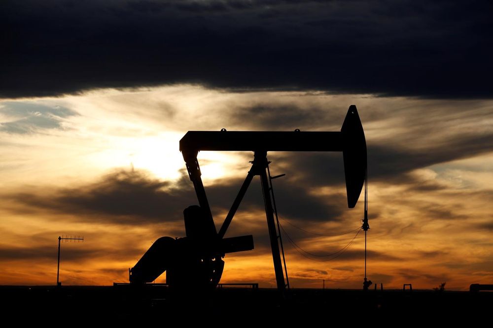 The sun sets behind a crude oil pump jack on a drill pad in the Permian Basin in Loving County, Texas, US, November 24, 2019. u00e2u20acu201d Reuters pic