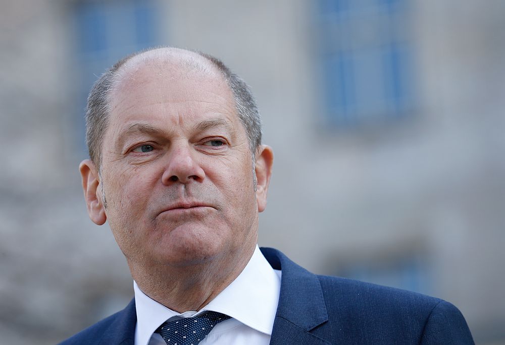 German Finance Minister and Vice-Chancellor Olaf Scholz at a news conference in Berlin, Germany April 8, 2020. u00e2u20acu201d Reuters pic