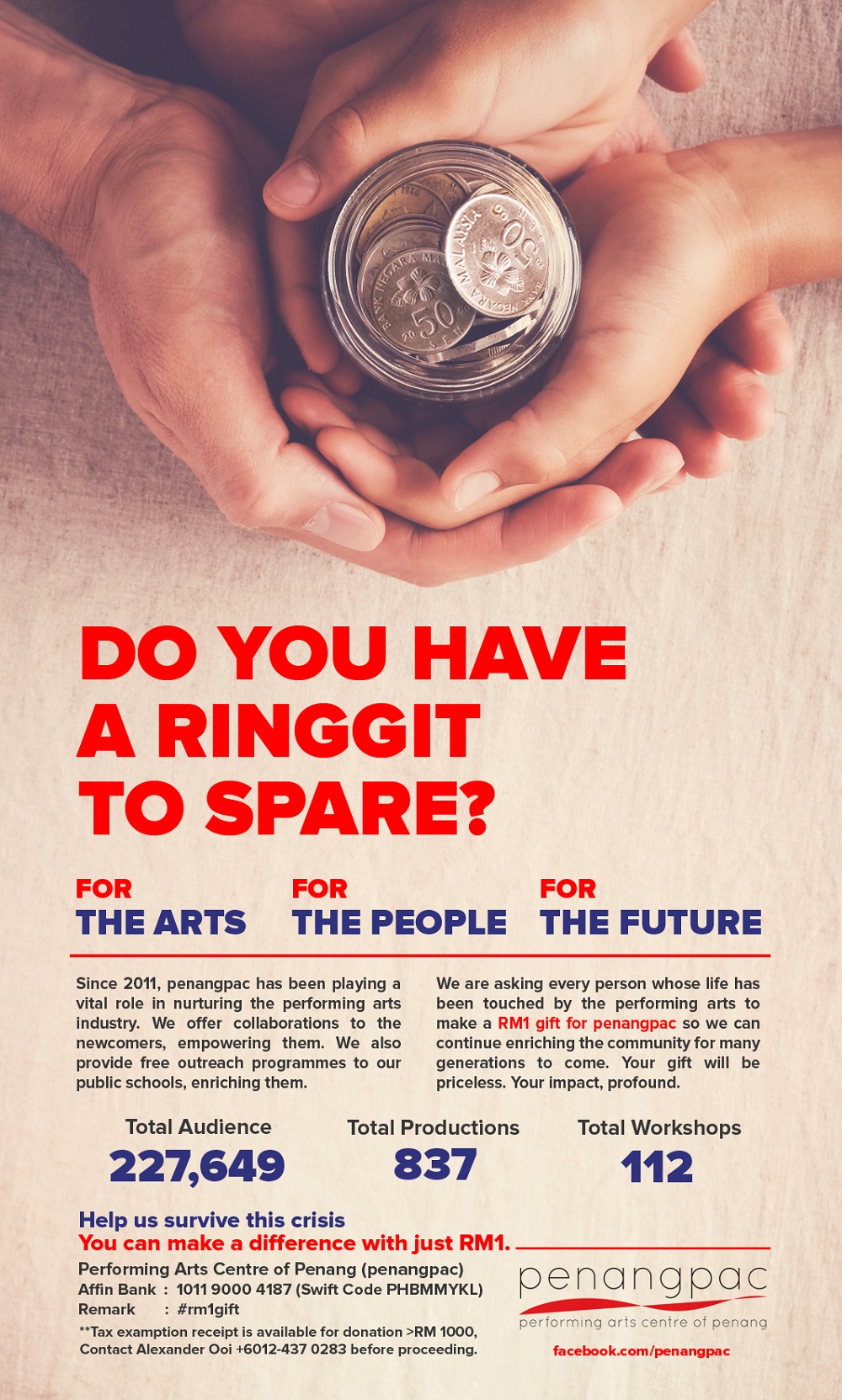 The Penangpac campaign poster. ― Picture courtesy of Penangpac