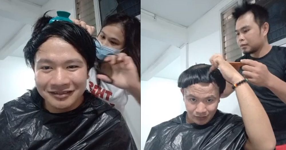 Rafie says he plans to keep the haircut for a while. u00e2u20acu201d Screengrab via Facebook/Mohammad Rafiezulanwar Jaffri