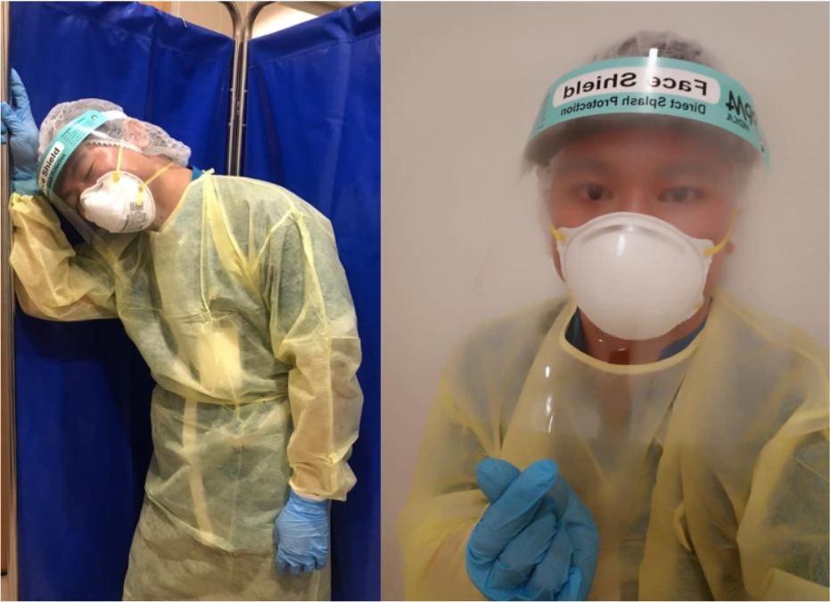 Rafie spends roughly 12 hours a day working hard on the frontlines. — Pictures via Facebook/Mohammad Rafiezulanwar Jaffri