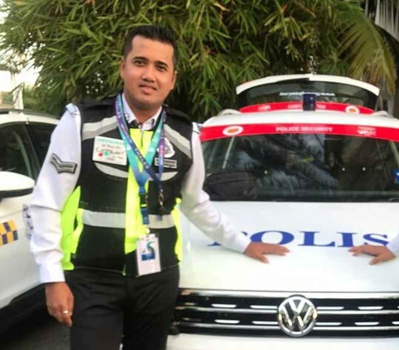 Corporal Syazwan has served in Kulim for 13 years now and his wife is also a police officer at the Kulim District Police Headquarters. — Picture courtesy of Muhammad Syazwan Ahmad Saifudin