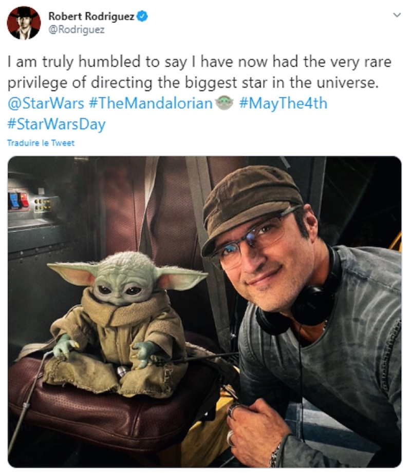 Robert Rodriguez directed 'Alita: Battle Angel' in 2019. u00e2u20acu201d Picture courtesy of Robert Rodriguez/Twitter