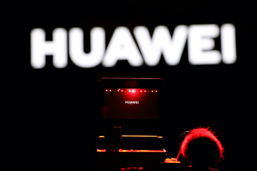 A cameraman records during Huawei stream product launch event in Barcelona, Spain February 24, 2020. u00e2u20acu201d Reuters pic