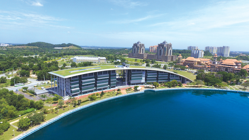 HWUM’s stunning lakeside location offers an excellent, conducive environment to learn. — Picture courtesy of Heriot-Watt University Malaysia.  