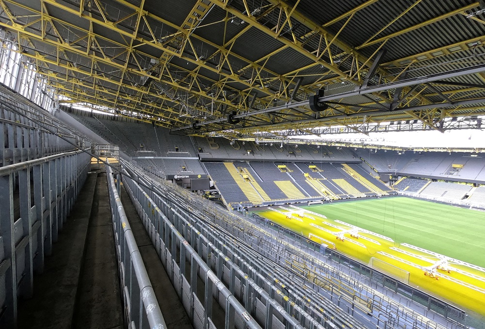 A general view inside Signal Iduna Park following the outbreak of the coronavirus disease in Dortmund, Germany May 5. 2020. u00e2u20acu201d Reuters pic