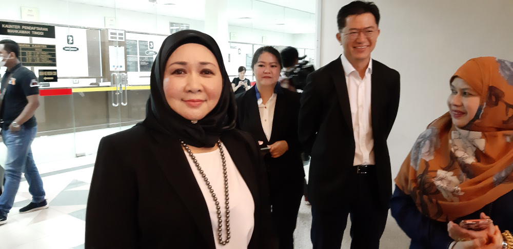 State Assistant Law Minister Datuk Sharifah Hasidah Sayeed Aman Ghazali says the RM2 billion is not the final amount to be paid by Petronas to Sarawak. u00e2u20acu201d Picture by Sulok Tawie