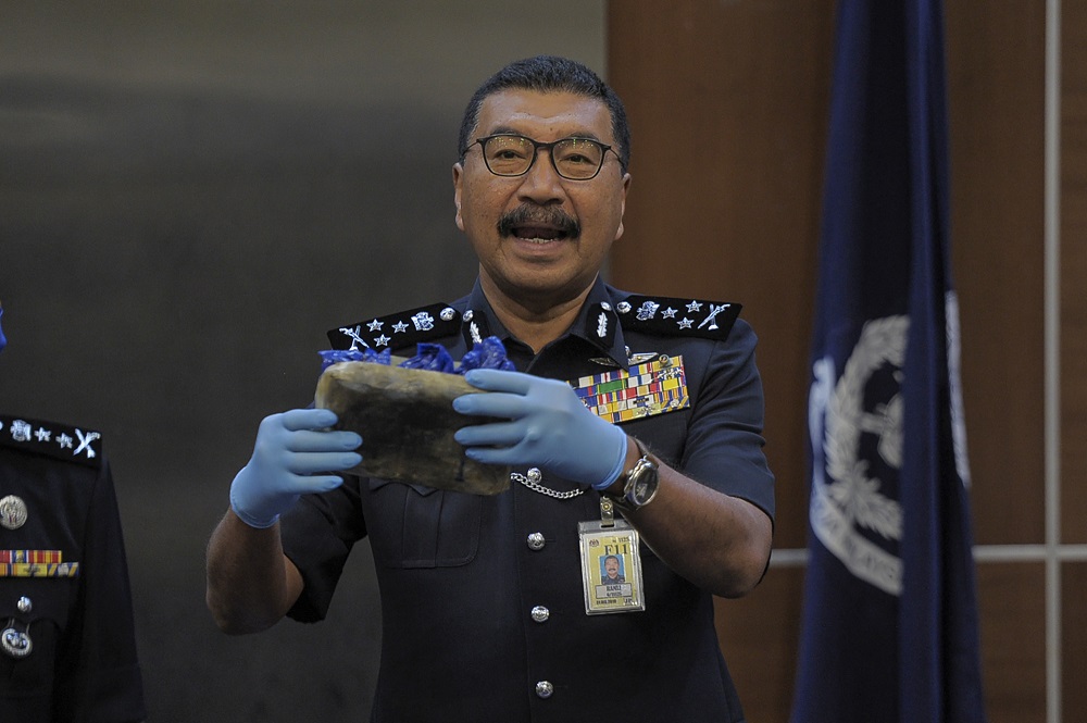 Federal Narcotics Crimes Investigations Department director Commissioner Datuk Ramli Din at a press conference at Bukit Aman in Kuala Lumpur May 13, 2020. 