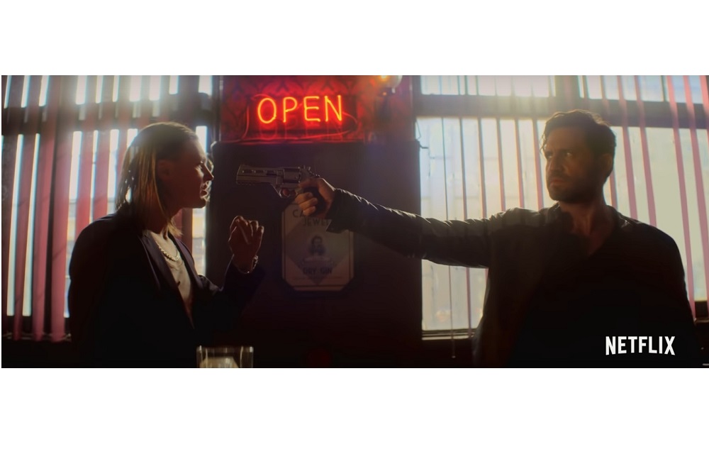 Starring Edgar Ramirez, Anna Brewster, and a scene-stealing Michael Pitt, 'The Last Days of American Crime' makes sure the 'graphic' stays in 'graphic novel'. u00e2u20acu201d Screen Capture via YouTube