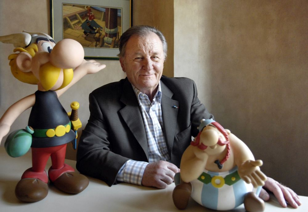 Albert Uderzo, French author and illustrator in 2007. u00e2u20acu201d AFP pic