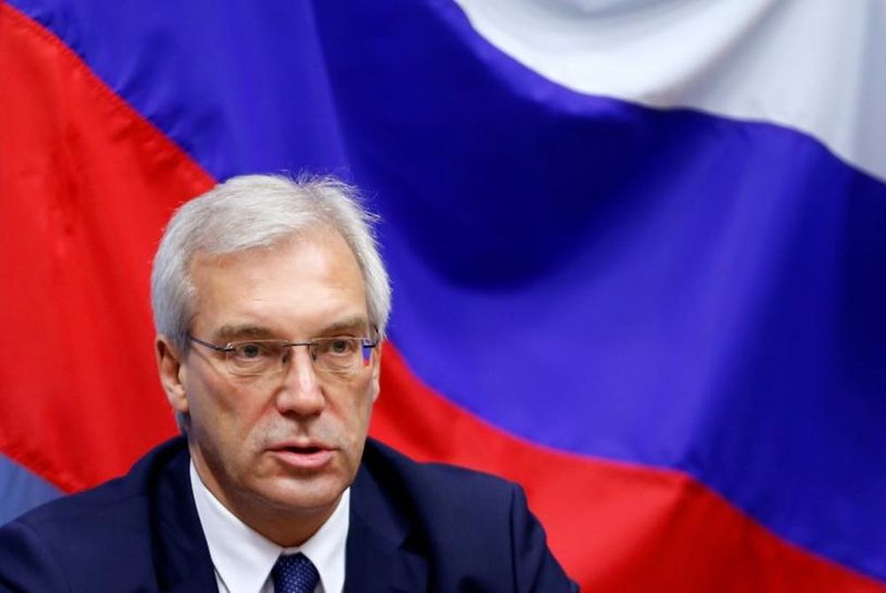 File picture shows Russian ambassador to Nato Alexander Grushko addressing a news conference after the Nato-Russia Council at the Alliance headquarters in Brussels, Belgium, July 13, 2016. u00e2u20acu201d Reuters pic