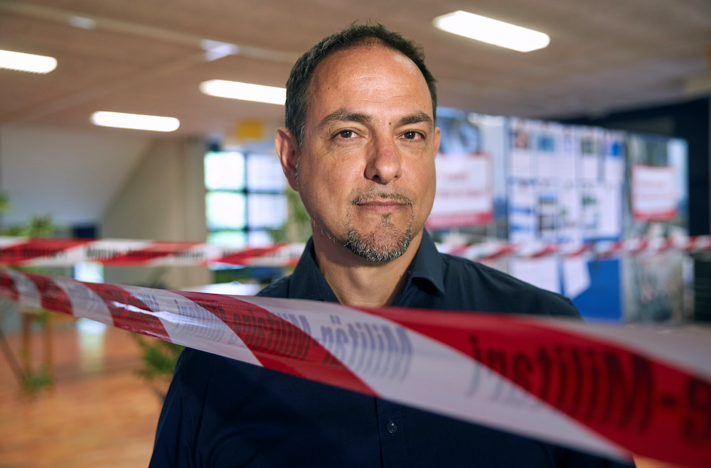 Alfredo Sanchez, project manager at the Swiss Federal Institute of Technology in Switzerland April 30, 2020. — Reuters pic