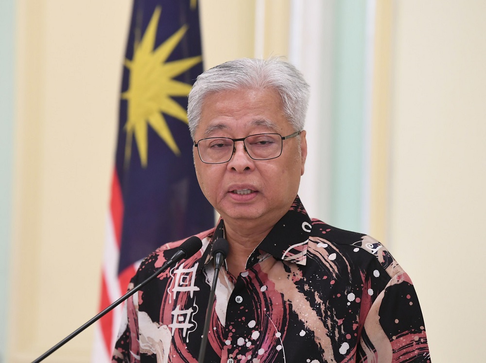 Senior Minister Datuk Seri Ismail Sabri Yaakob attends a press conference in Putrajaya May 9, 2020. u00e2u20acu201d Bernama pic