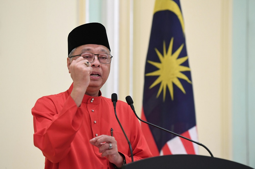Senior Minister Datuk Seri Ismail Sabri Yaakob attends a press conference in Putrajaya May 29, 2020. u00e2u20acu201d Bernama pic