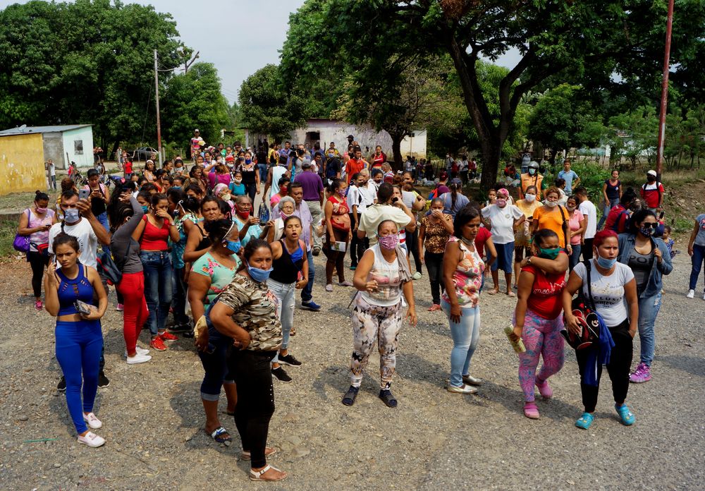 Relatives of inmates protest outside Los Llanos penitentiary after a riot erupted inside the prison leaving dozens of dead as the coronavirus disease continues in Guanare, Venezuela May 2, 2020. u00e2u20acu201d Reuters pic