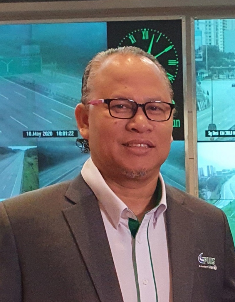 PLUS Operations Excellence head Mohd Yusuf Abdul Aziz said PLUS Malaysia Bhd expected around 900,000 vehicles daily as festivities approached. ― Picture courtesy of PLUS Malaysia Bhd