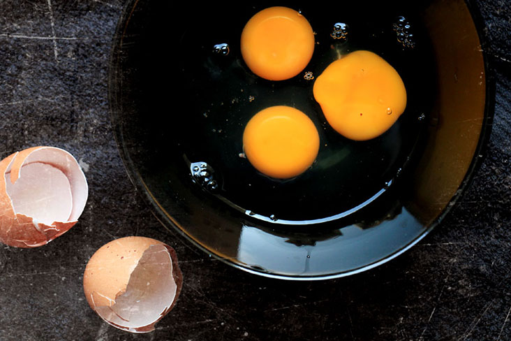 Fresh eggs are best for poaching as their whites are firmer whites and hold their shape better