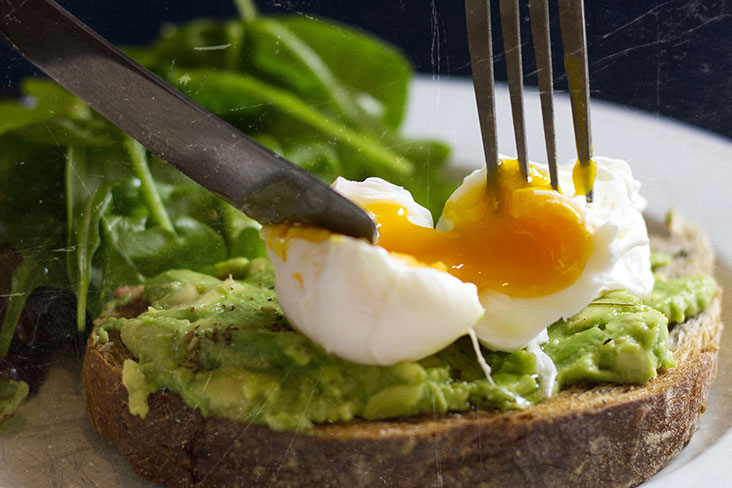 There’s nothing quite like a runny egg yolk – oozing out in rivulets, lava-like