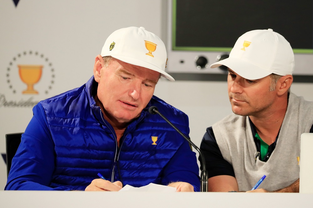 Trevor (right) says Ernie has been a great friend and mentor to him throughout his life. ― Picture via Getty Images