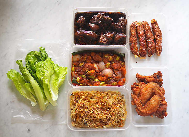 You can have the dishes delivered to your doorstep or just pop over to pick up your order.