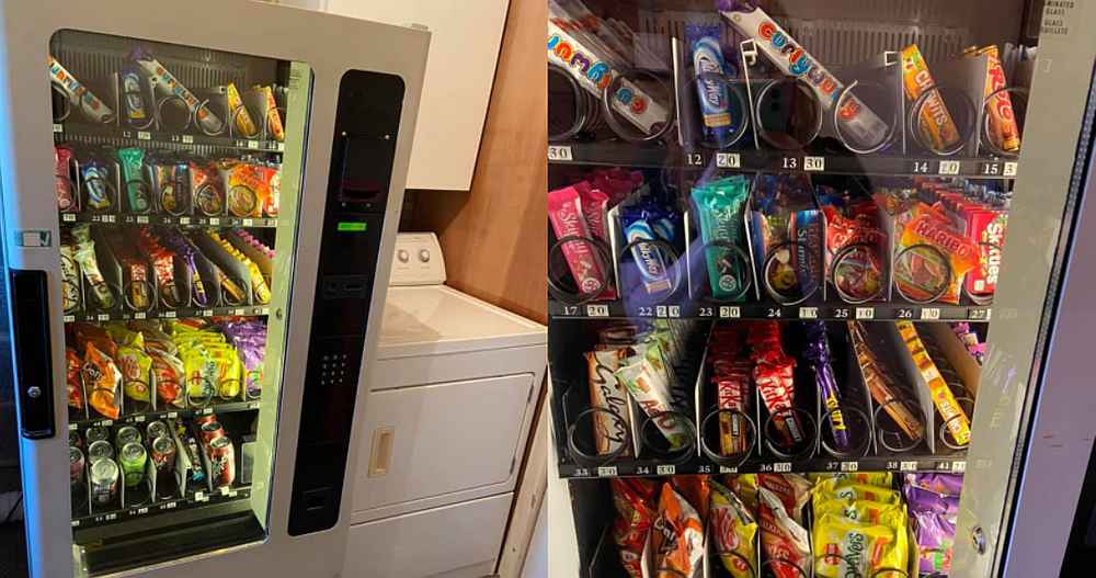 The UK mom decided to fork out over RM500 for the machine to stop her kids from stuffing themselves with junk food. u00e2u20acu201d Picture via Facebook/Sarah Balsdon