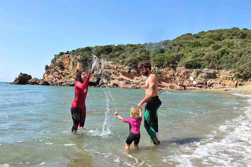 People enjoy the beach as Italy begins to ease some of the restrictions of the Covid-19 lockdown, in Castiglione della Pescaia May 9, 2020. u00e2u20acu201d Reuters pic
