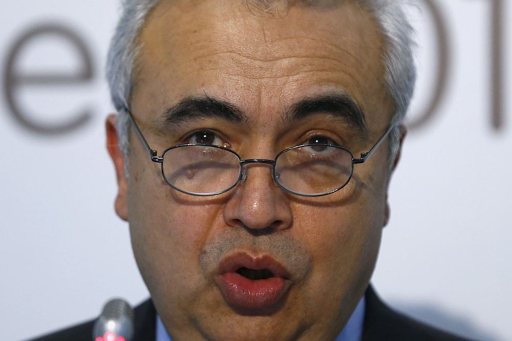 International Energy Agency's (IEA) Executive Director Fatih Birol speaks at a news conference in Istanbul, Turkey October 2, 2015. u00e2u20acu201d Reuters pic