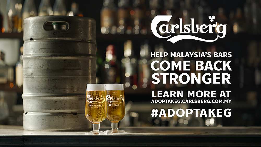 Carlsberg is doing their bit to help out businesses affected by the Covid-19 outbreak. — Picture courtesy of Carlsberg Malaysia