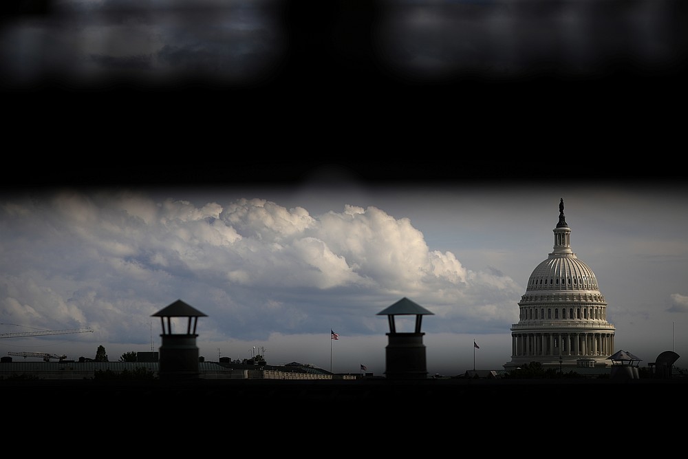 The US Capitol Rotunda on Capitol Hill in Washington,as the death toll from Covid-19 exceeds 100,000 victims May 27, 2020. u00e2u20acu201d Reuters pic