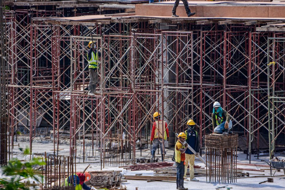 A general view of the construction site in Cheras on May 28,2020. u00e2u20acu201d Picture by Hari Anggara
