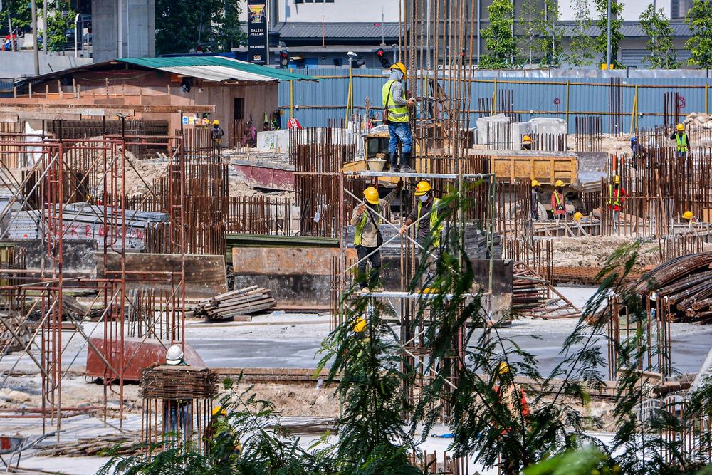 A general view of the construction site in Cheras on May 28,2020. u00e2u20acu201d Picture by Hari Anggara