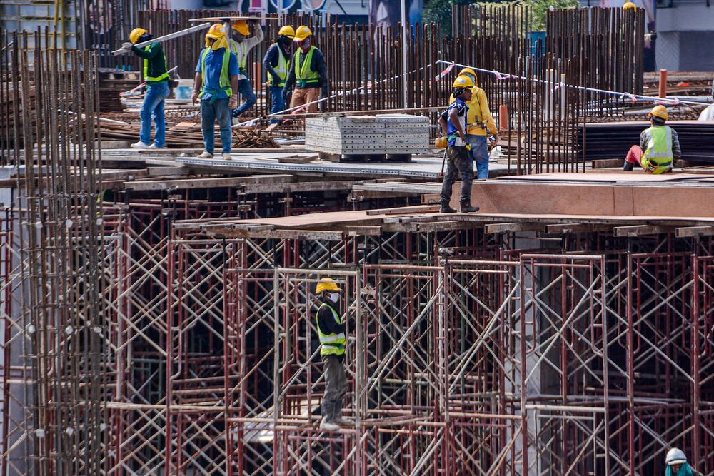 A general view of the construction site in Cheras on May 28,2020. u00e2u20acu201d Picture by Hari Anggara