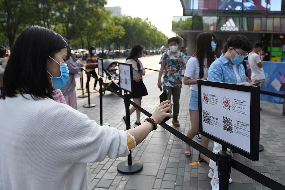To enter many offices, restaurants, parks or malls in China nowadays, people must show their status on an app that determines whether they are a coronavirus threat. u00e2u20acu201d AFP pic