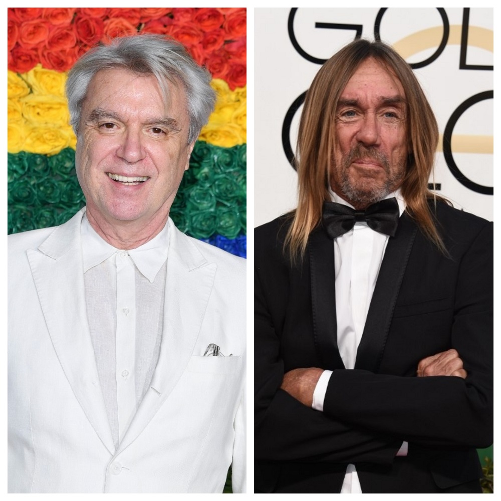 David Byrne (left) and Iggy Pop (right) are participating in Maurizio Cattelanu00e2u20acu2122s u00e2u20acu02dcBedtime Storiesu00e2u20acu2122 series. u00e2u20acu201d AFP pic