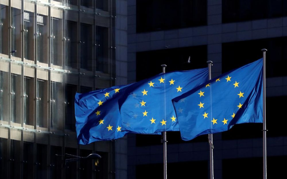 European Union flags fly outside the European Commission headquarters in Brussels, Belgium, December 12, 2019. u00e2u20acu201d Reuters pic