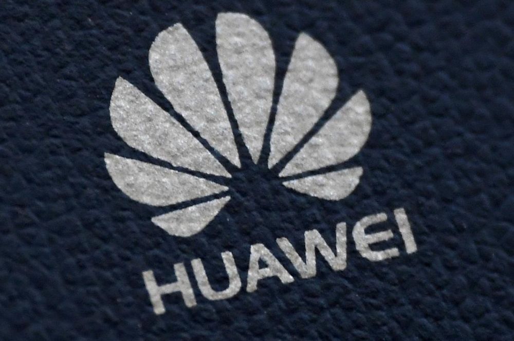 The Huawei logo is seen on a communications device in London, January 28, 2020. u00e2u20acu201d Reuters pic