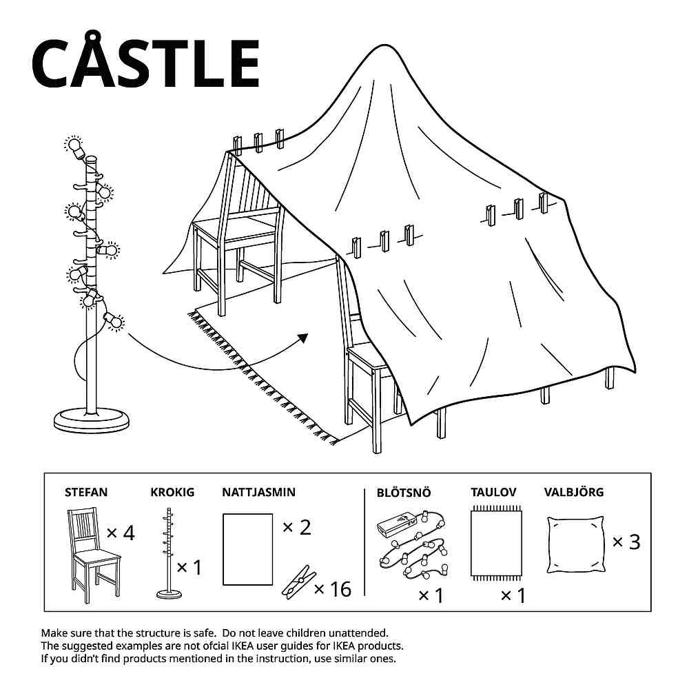 Ikea presents six playhouse ideas to make at home
