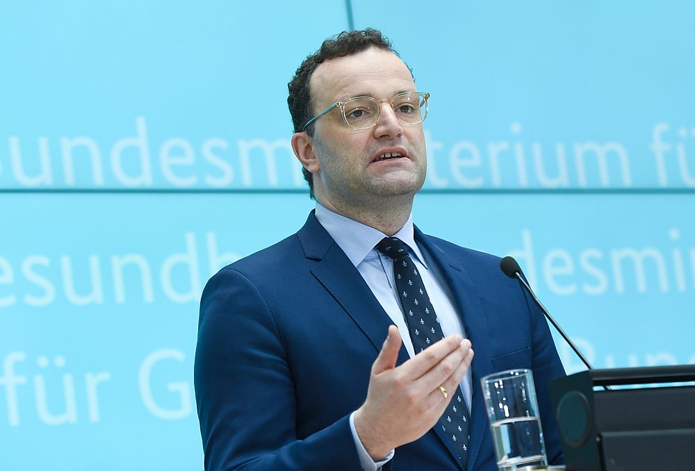 German Health Minister Jens Spahn gives a statement, after the weekly cabinet meeting, in Berlin, Germany April 29, 2020. u00e2u20acu201d Reuters pic
