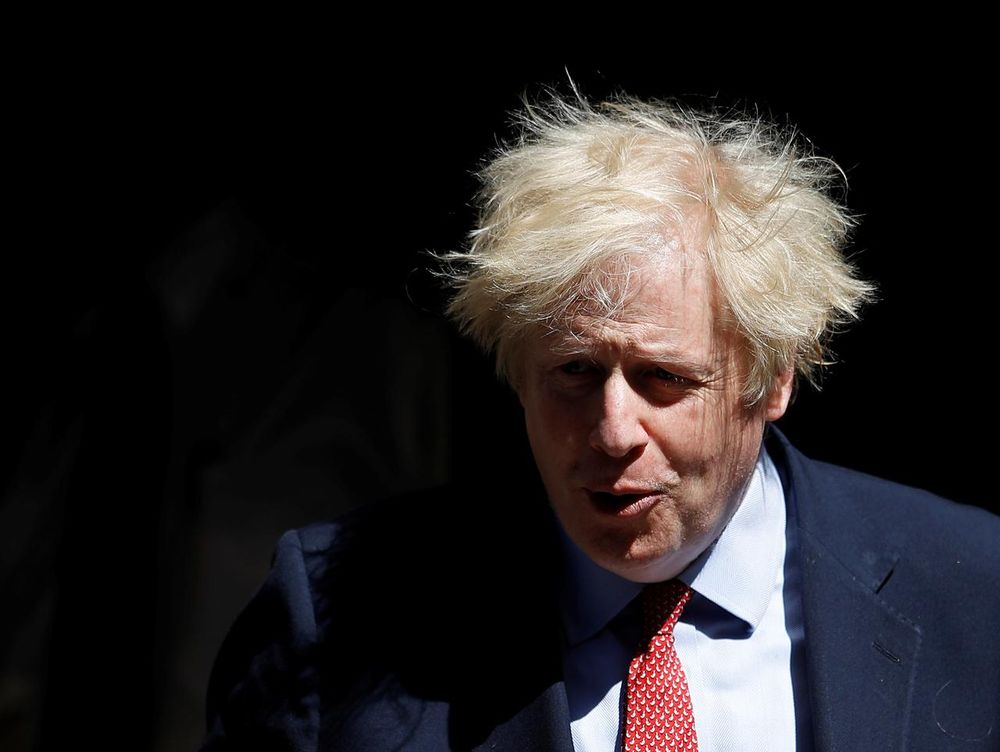 Britainu00e2u20acu2122s Prime Minister Boris Johnson is pictured in Downing Street following the outbreak of the coronavirus disease (Covid-19), London, May 20, 2020. u00e2u20acu201d Reuters pic