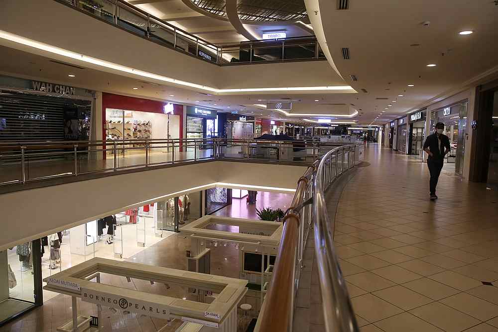 A view of the Mid Valley shopping mall in Kuala Lumpur during CMCO May 4, 2020. u00e2u20acu201d Picture by Choo Choy May